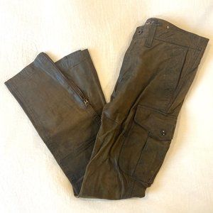 Ralph Lauren Double RL Leathe Cargo Pant 28